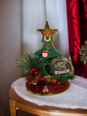 Sapin de Noël Thème Vert