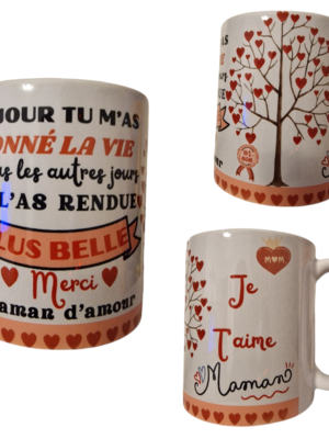 Mug Personnalisé Meilleure Maman